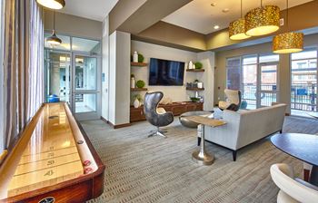 Clubhouse With Shuffleboard at Century Cedar Hill, Cedar Hill Texas